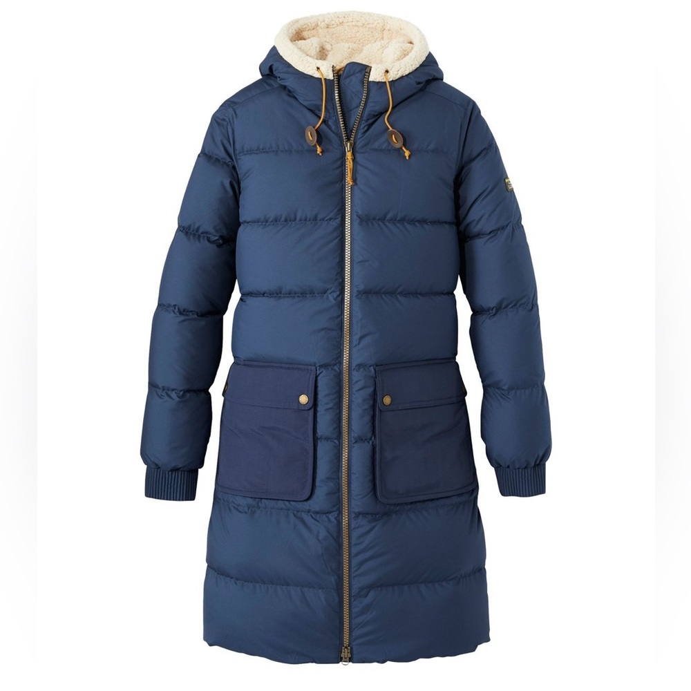 L.L. Bean Mountain Classic Down Coat, Sherpa-Lined